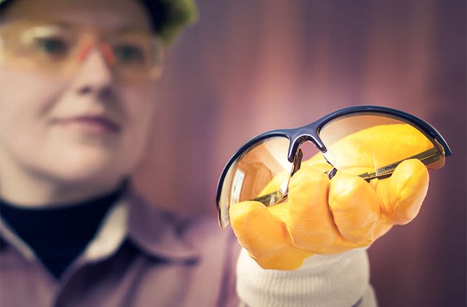 See Danger Clearly With Prescription Safety Work Glasses