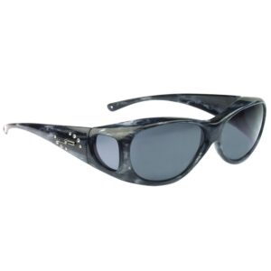 Jonathan Paul Lotus Fitover Sunglasses - Smoke Marble with Polarvue Gray Lens