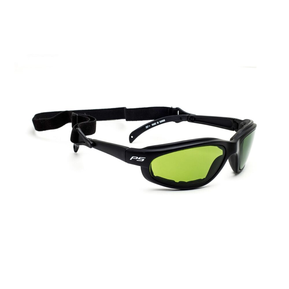 Model 901 Black Torch Brazing Safety Glasses - Green Shade 4.0