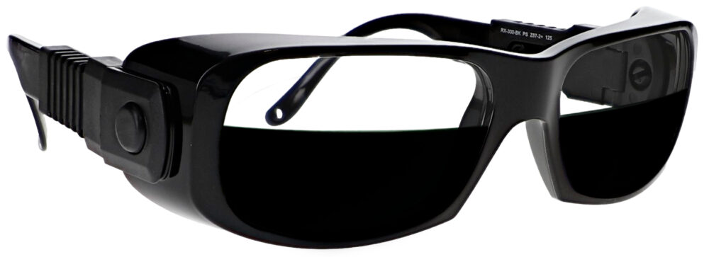Quartz Working Split Lens Glass Working Safety Glasses, Model 300 - Image 4