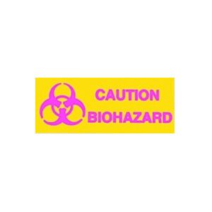 Magnetic Biohazard Caution Sign, #RD-WS-M-007