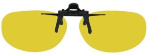 XLO Lo Oval Clip On Flip Up Polarized Sunglasses