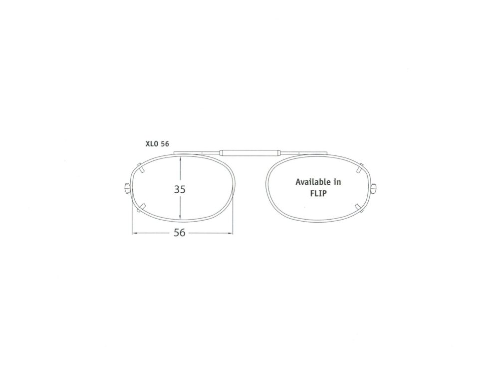 Visionaries clip on Night Driving Glasses - Lo Rec