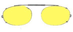 Visionaries clip on Night Driving Glasses - Lo Rec