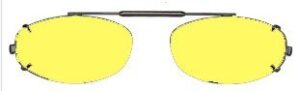 Visionaries clip on Night Driving Glasses - Mod Rec