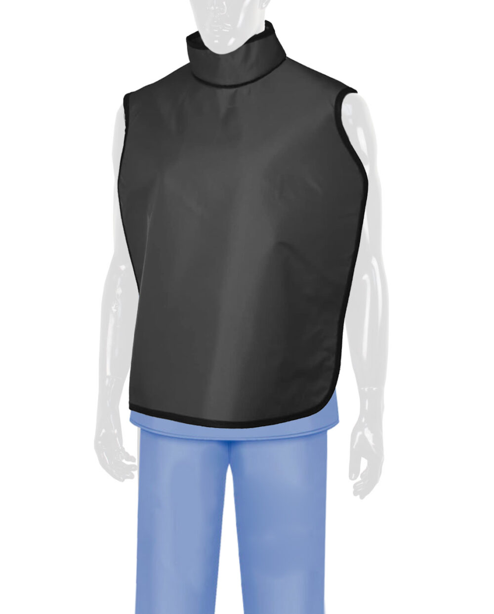 Quickship Dental Radiation Lead Apron with Thyroid Collar and Hanging Loops