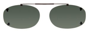 Lo Rec Rimless Visionaries Polarized Clip On Sunglasses
