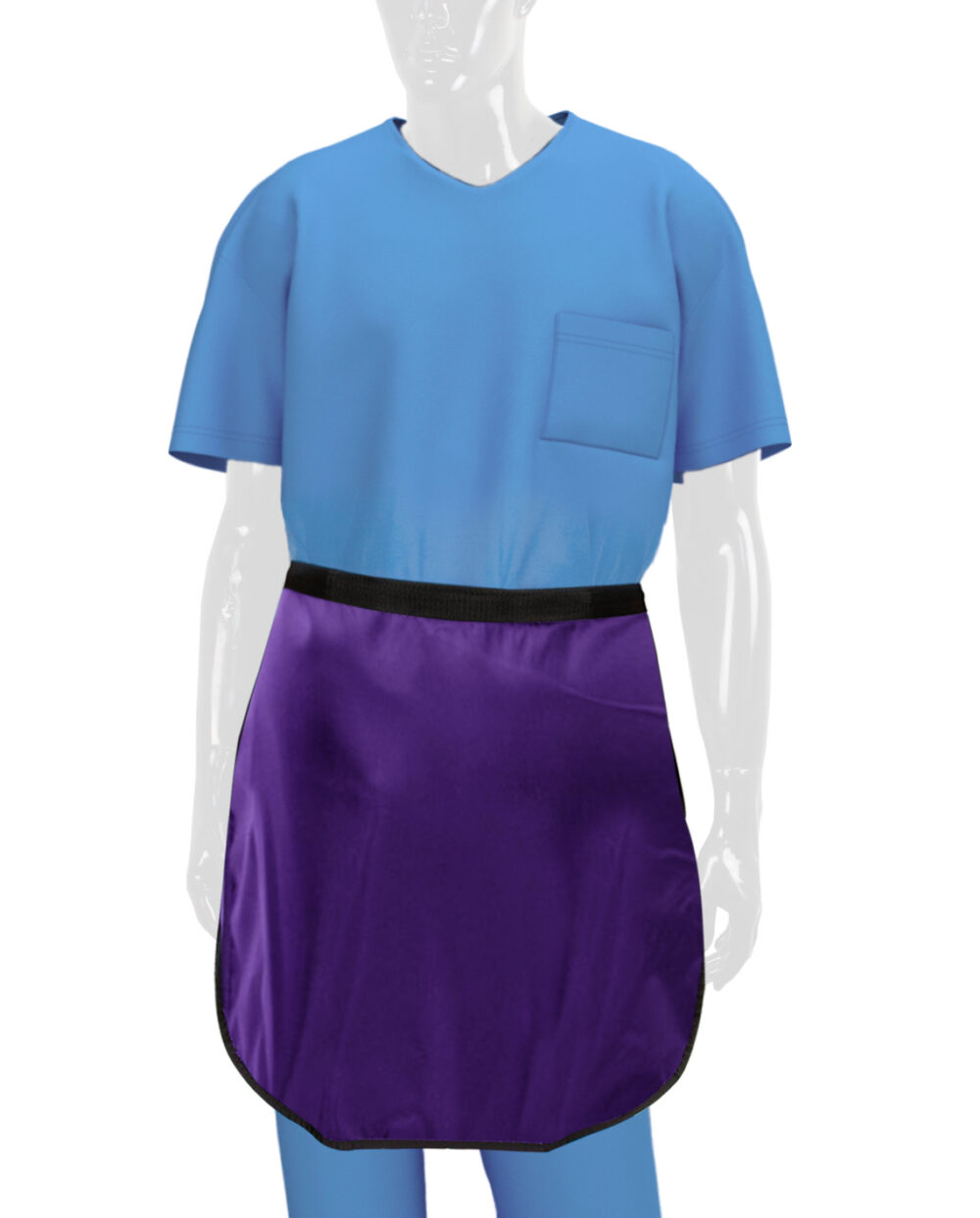 Radiation Protection Half Lead Apron
