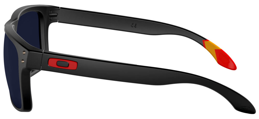 BoroTruView 3.0 Lampworking glasses, Oakley Holbrook Matte Black/Red Frame