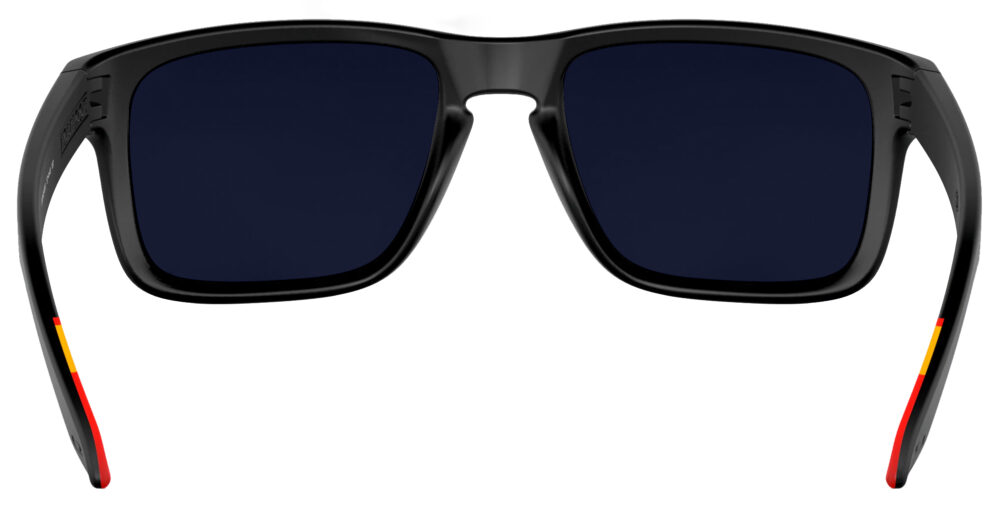 BoroTruView 3.0 Lampworking glasses, Oakley Holbrook Matte Black/Red Frame