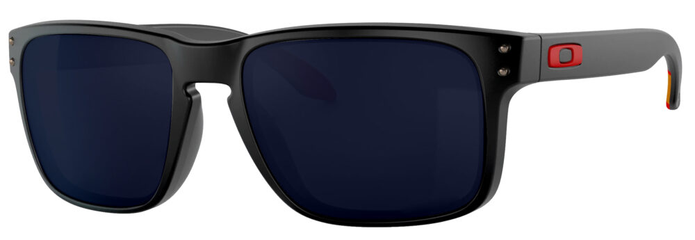 BoroTruView 3.0 Lampworking glasses, Oakley Holbrook Matte Black/Red Frame