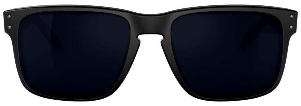 BoroTruView 5.0 Lampworking glasses, Oakley Holbrook Matte Black/Red Frame