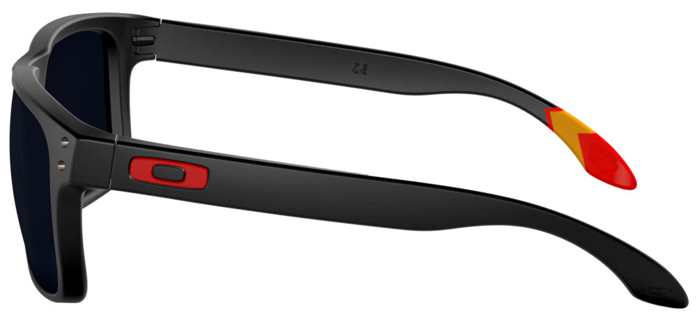 BoroTruView 5.0 Lampworking glasses, Oakley Holbrook Matte Black/Red Frame
