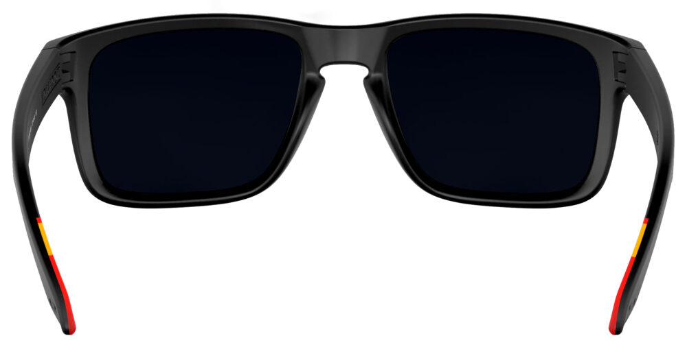 BoroTruView 5.0 Lampworking glasses, Oakley Holbrook Matte Black/Red Frame