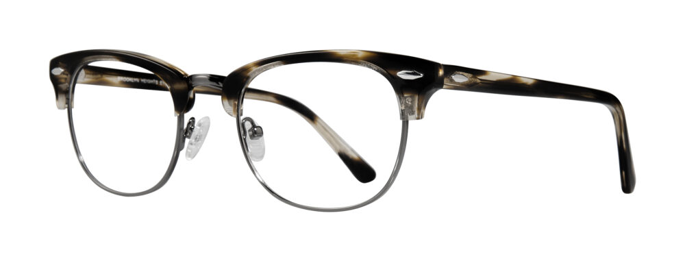 Real Glass Reading Glasses,  Clear Glass Reading Lenses - Clubster Frame