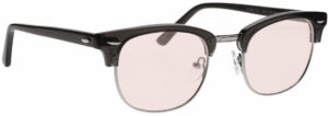 Real Glass Lens Reading Glasses with UV Blocking Comfort Tint - Clubster Frame