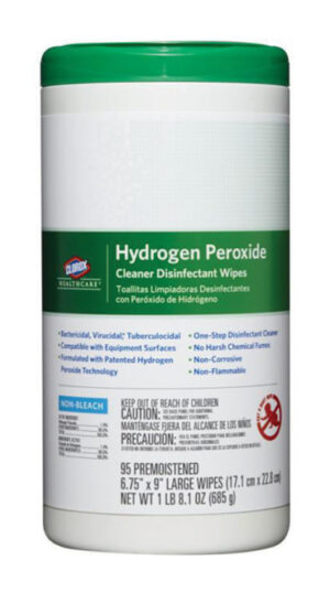 Lead Apron Cleaner - Clorox Disinfectant Cleaning Canister - 95 Wipes