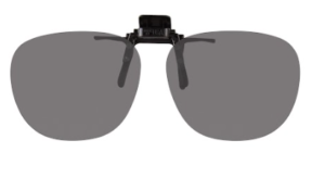 ROC Clip On Flip Up Polarized Sunglasses