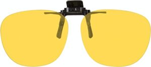 ROC Aviator Clip On Flip Up Night Driving Glasses