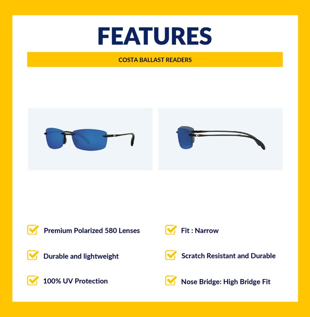 Costa C-Mates Reading Glasses - Brine - Image 6