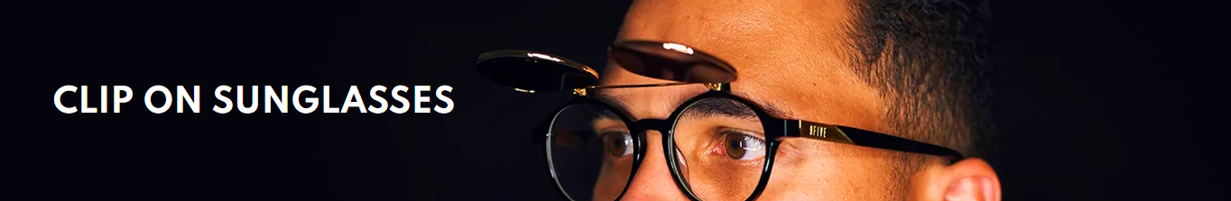 Clip on sunglasses