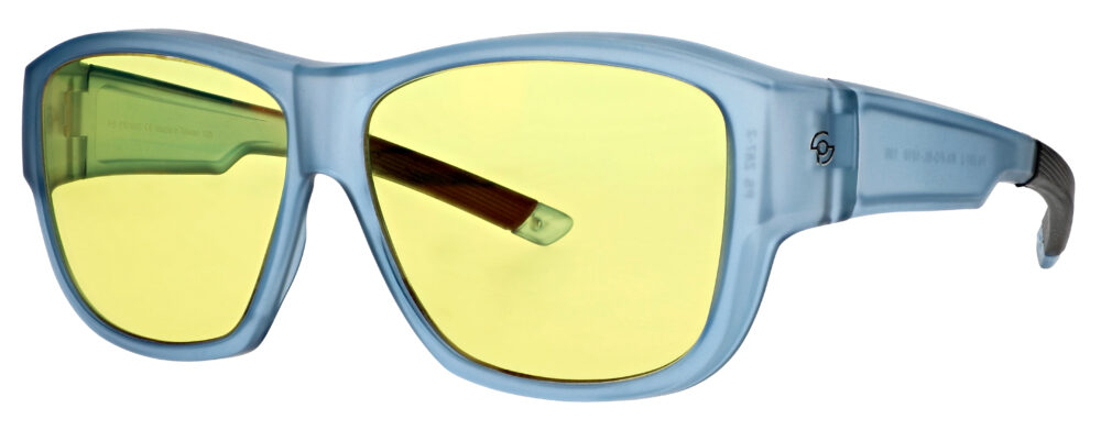 FitProtek Fitover Night Driving Glasses - Blue - Image 3