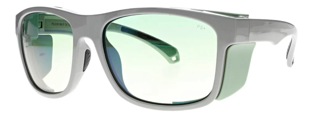 Prescription Safety Glasses RX-TP395 with Green Tinted Lenses - Image 2